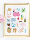 Summer Art Print