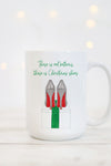 These Is Red Bottoms, These Is Christmas Shoes Mug