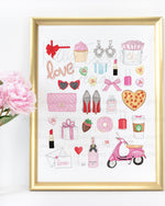 Valentine's Day Art Print