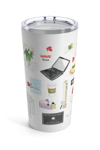 Laptop Love Story in NYC Tumbler