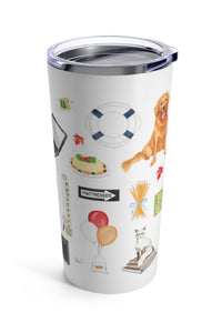 Laptop Love Story in NYC Tumbler